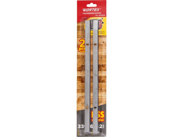 Ножи для рейсмусового станка 2 шт. WORTEX для TP 3320-1