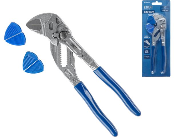 Клещи переставные-гаечный ключ 180мм EXPERT STARTUL (SE4236-18) (С защитными накладками  для дополнительной защиты крепежа)