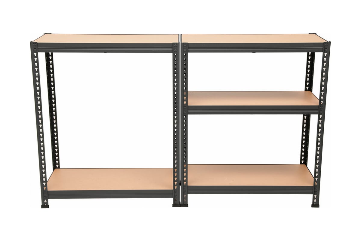 Стеллаж металлический Практик SBL 180KD антрацит (S24499375509)
