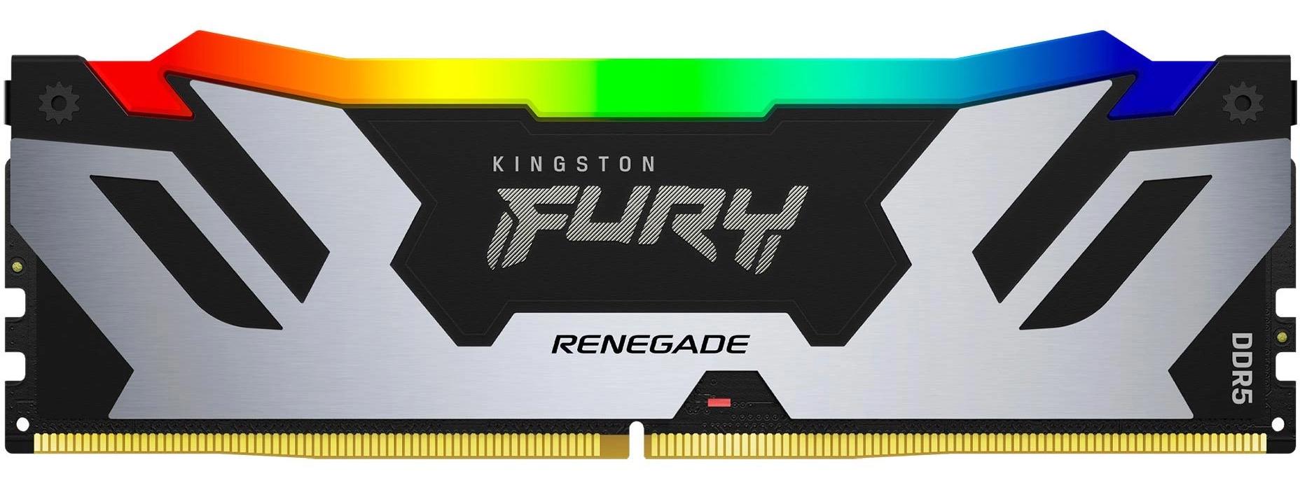 Оперативная память Kingston Fury Renegade Silver/Black 48GB DDR5 RGB XMP (KF564C32RSA-48)