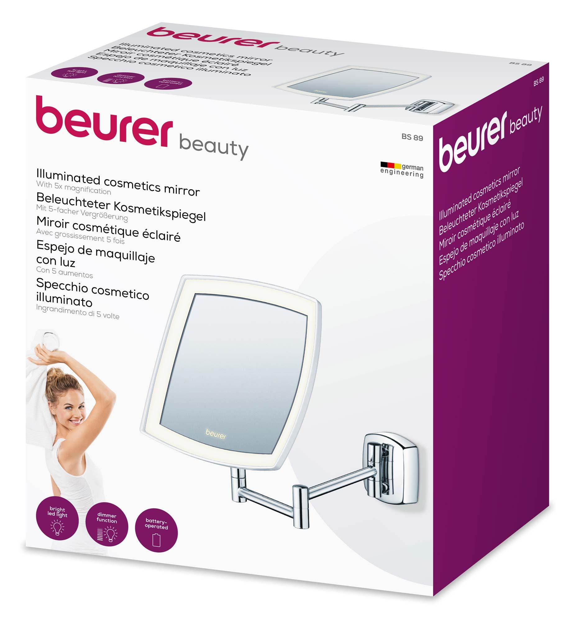 Косметическое зеркало Beurer BS89 хром (585.13)