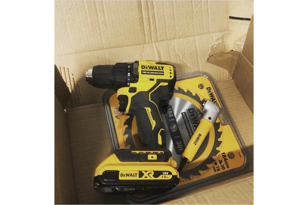 Дрель-шуруповерт DeWalt DCD708N-XJ без АКБ и ЗУ