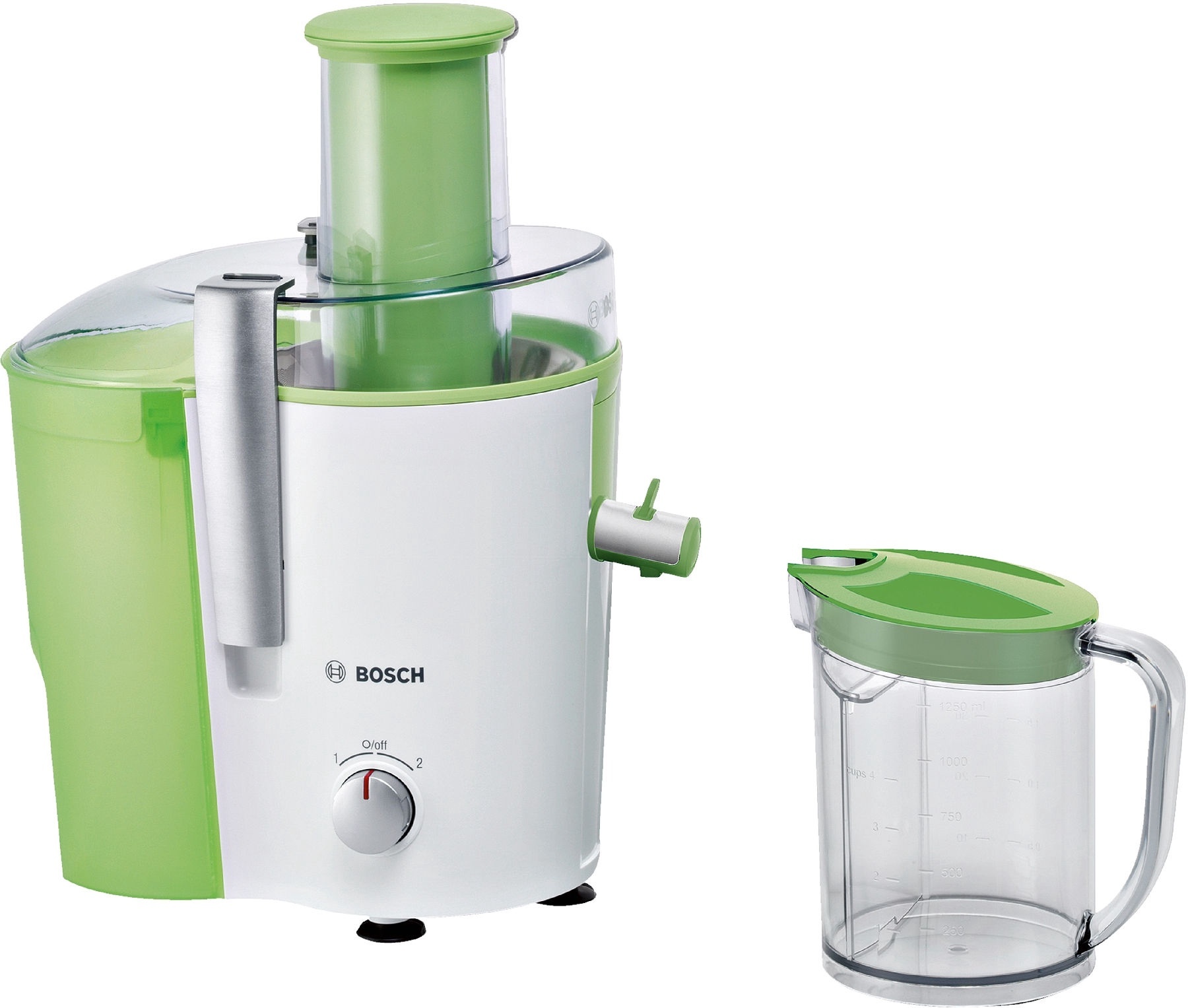 Соковыжималка Bosch MES25G0 белый/зеленый