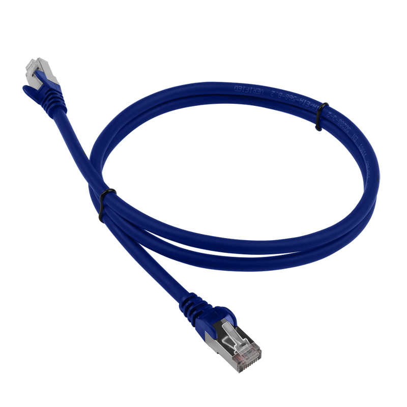 Патч-корд Lanmaster LAN-PC45/S6-0.5-BL