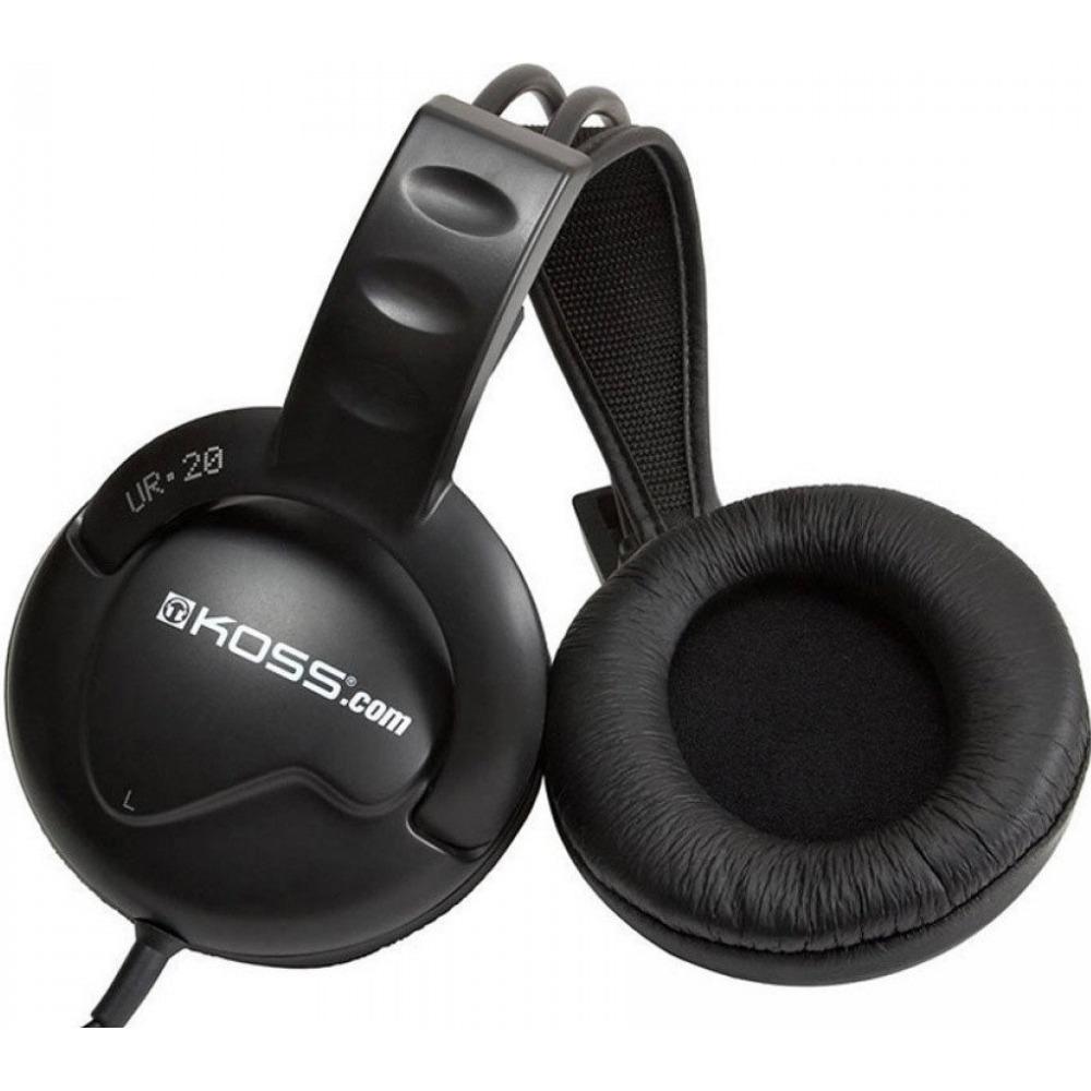 Наушники Koss UR20 3.2м черный (17131072)