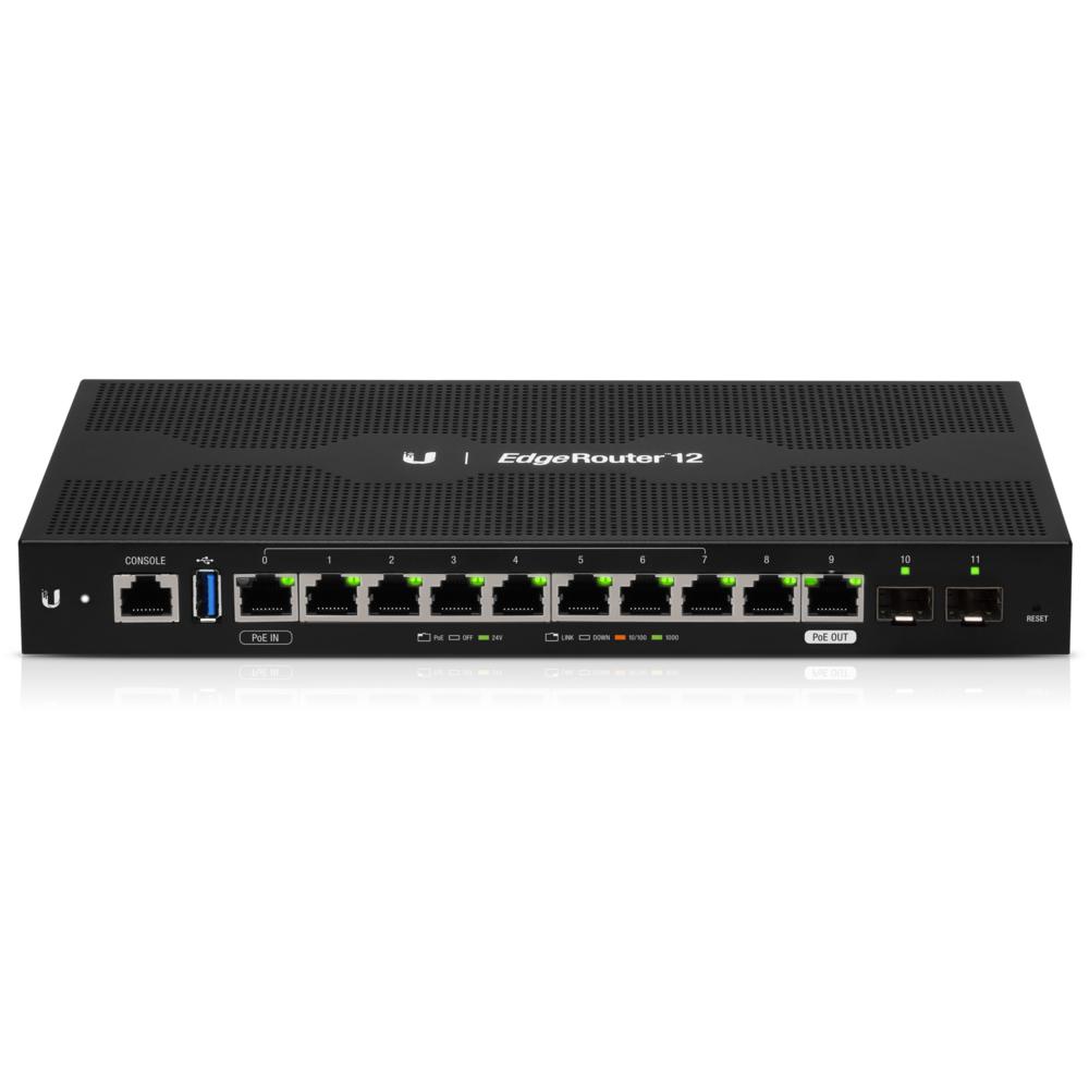 Маршрутизатор Ubiquiti 10P 1000M 2SFP (ER-12)
