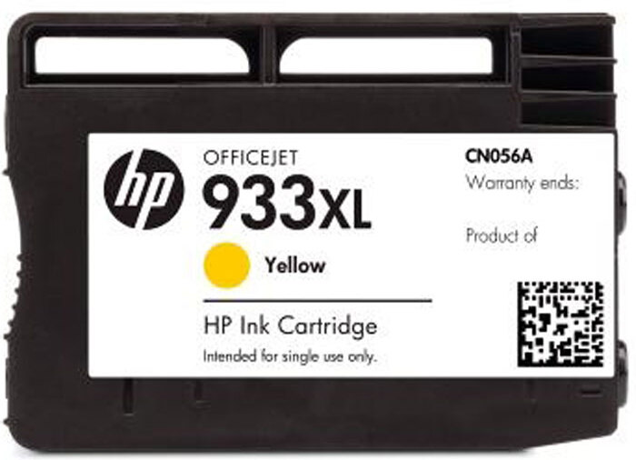 Картридж HP 933XL желтый (CN056AE)