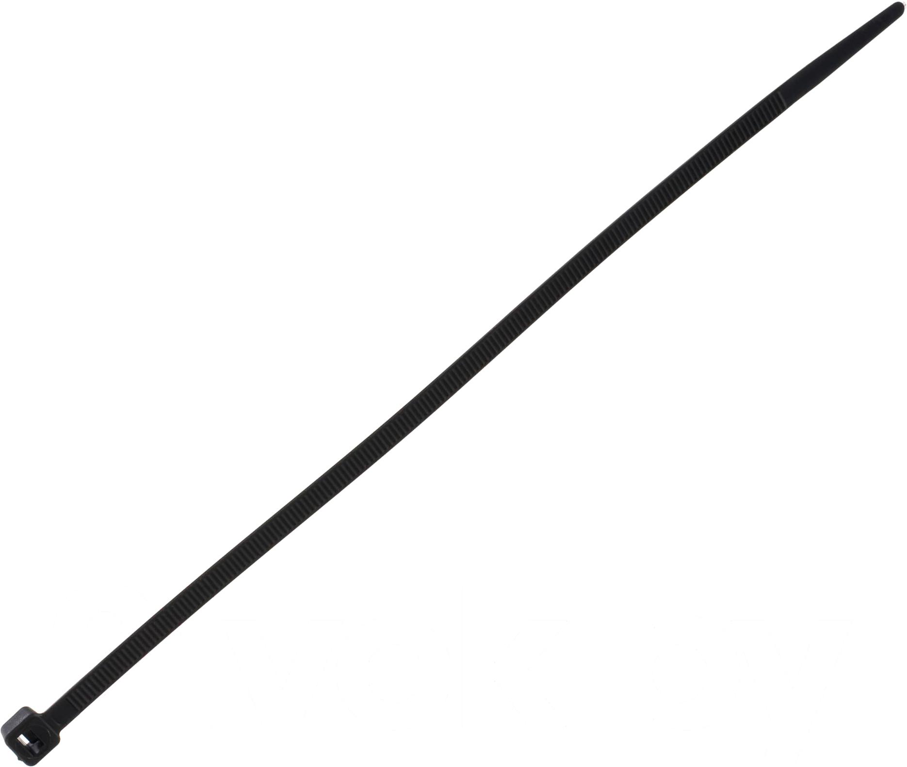 Стяжки кабельные Cablexpert NYT-300x4.8B черный