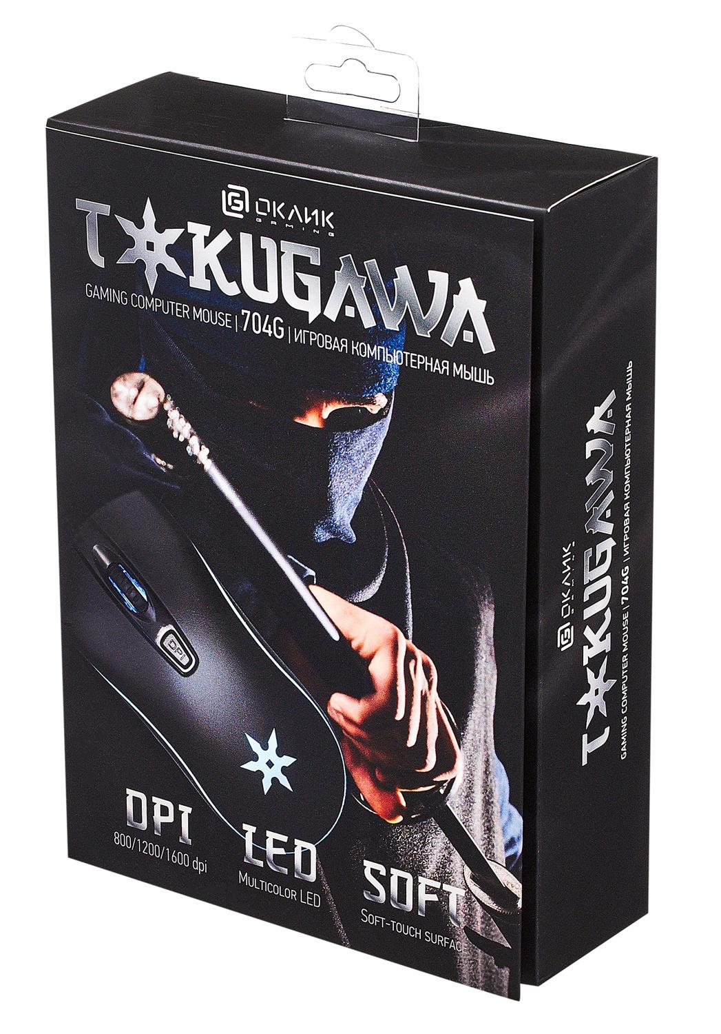 Мышь Oklick 704G TOKUGAWA (MW-1909)
