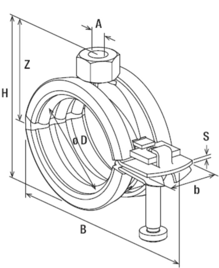 Хомут для труб Fischer FGRS 8–11 100 шт (537212)