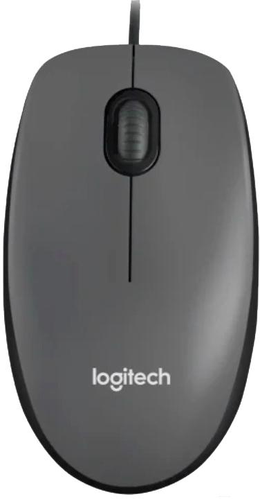 Мышь Logitech M100 Dark Grey (910-005006)