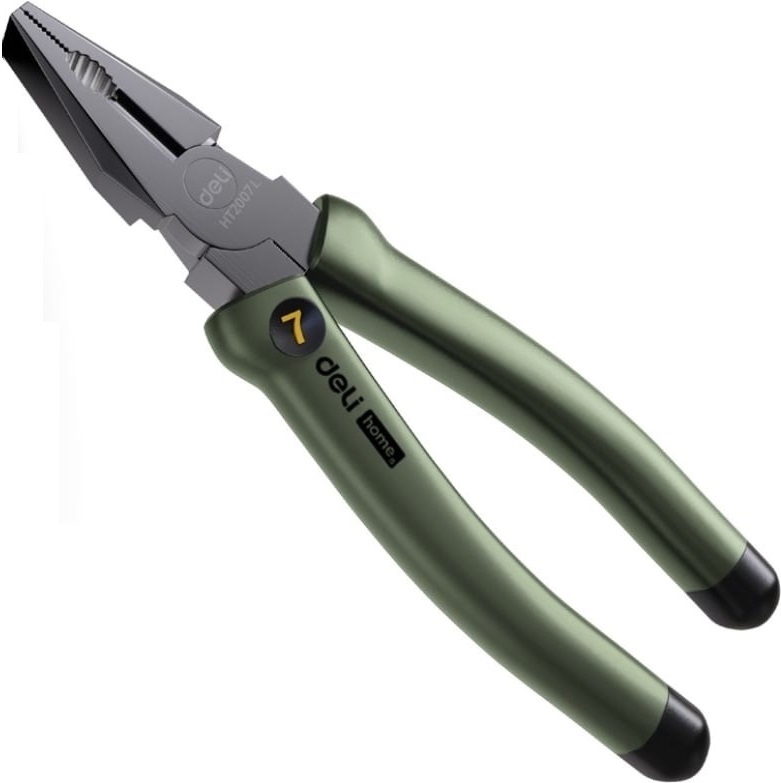 Плоскогубцы Deli HT2007L Green
