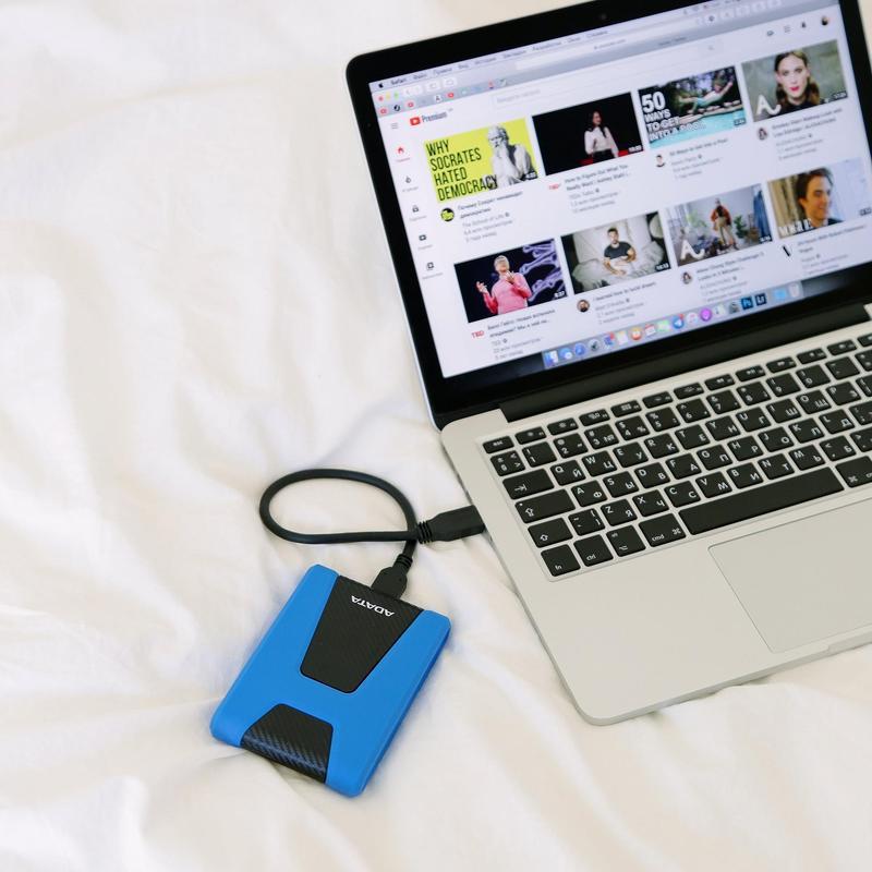 Внешний накопитель A-Data HD650 1Tb USB Blue (AHD650-1TU31-CBL)