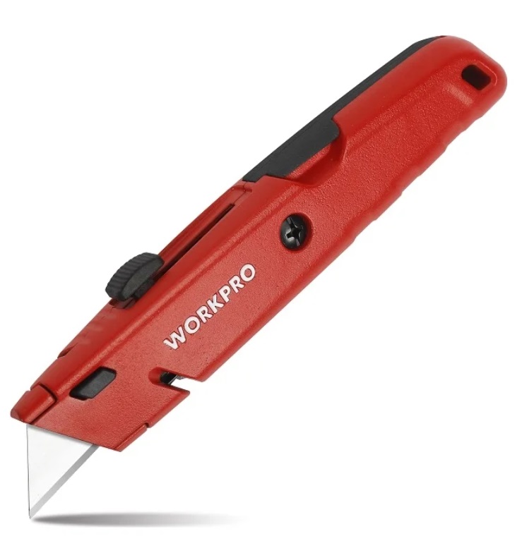 Нож строительный WorkPro WP213009