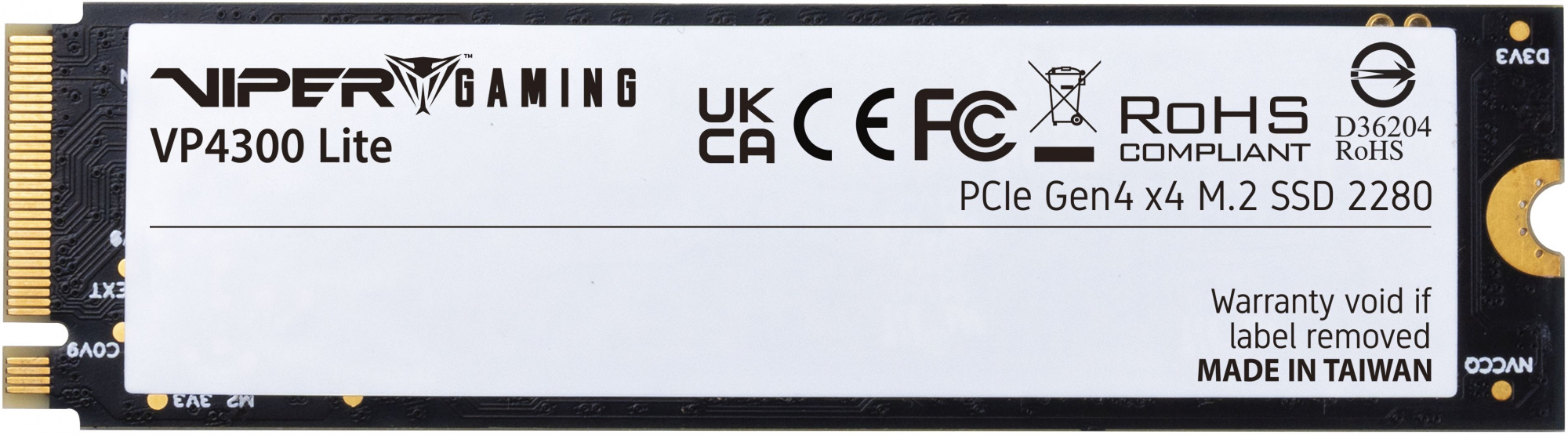 SSD диск Patriot Viper VP4300 Lite 500GB (VP4300L500GM28H)