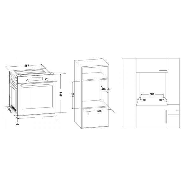 Духовой шкаф Schaub Lorenz SLB EW6313