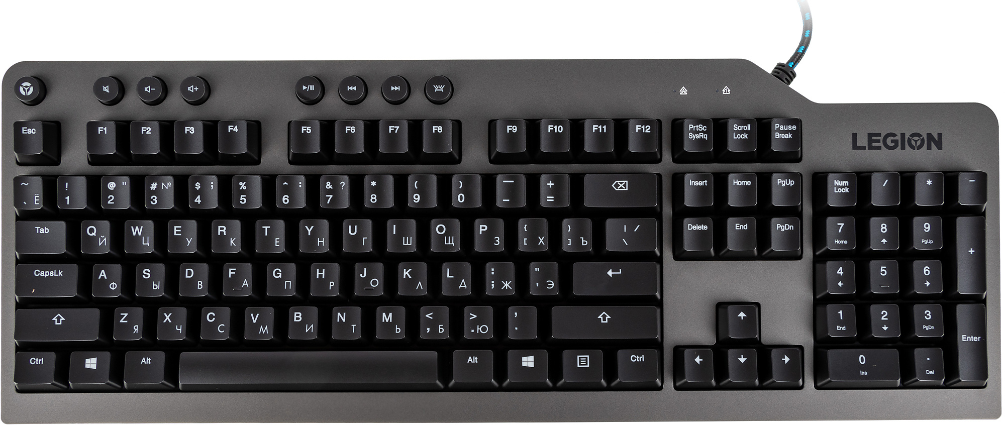 Клавиатура Lenovo Legion K500 RGB (GY40T26479)