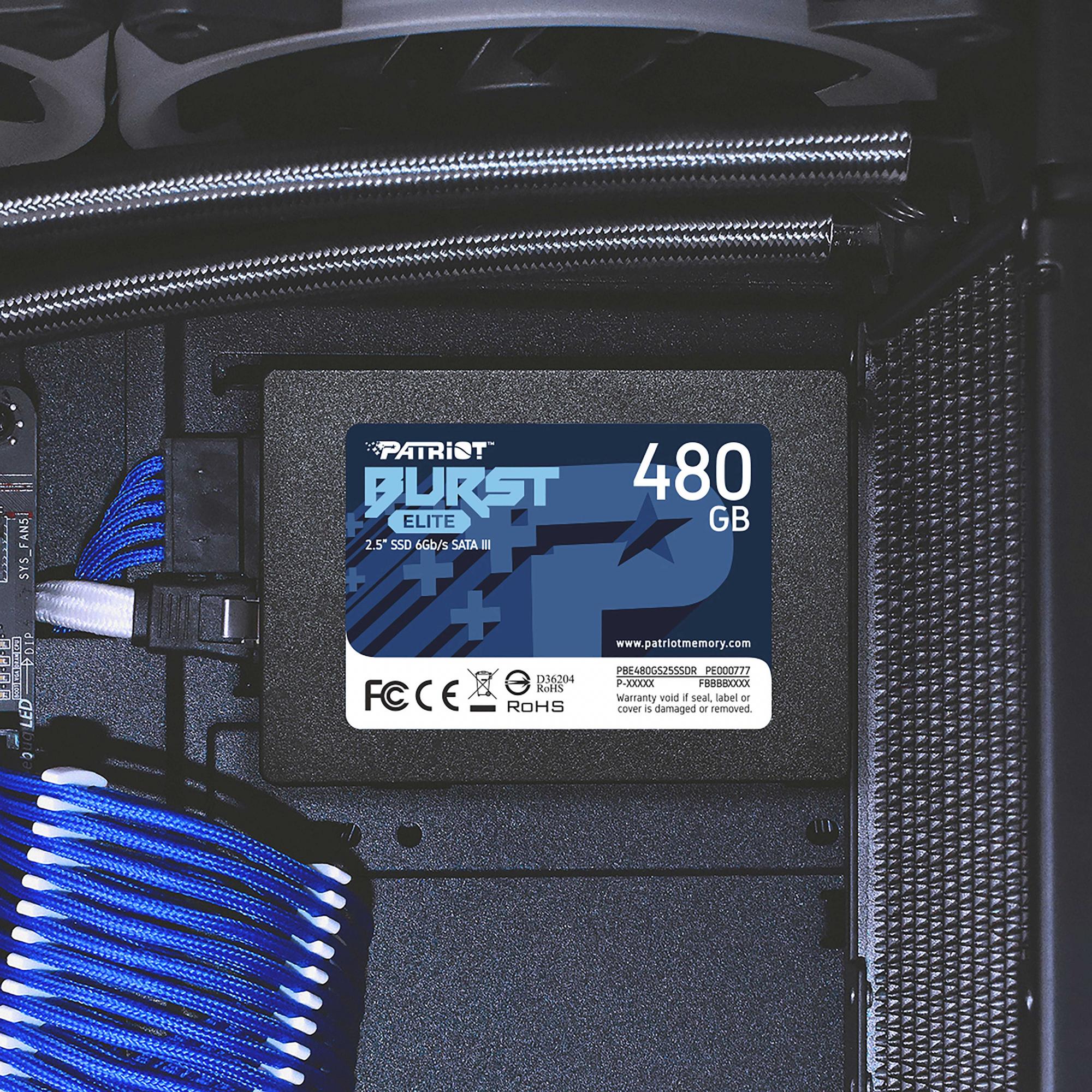 SSD диск Patriot 480GB PBE480GS25SSDR