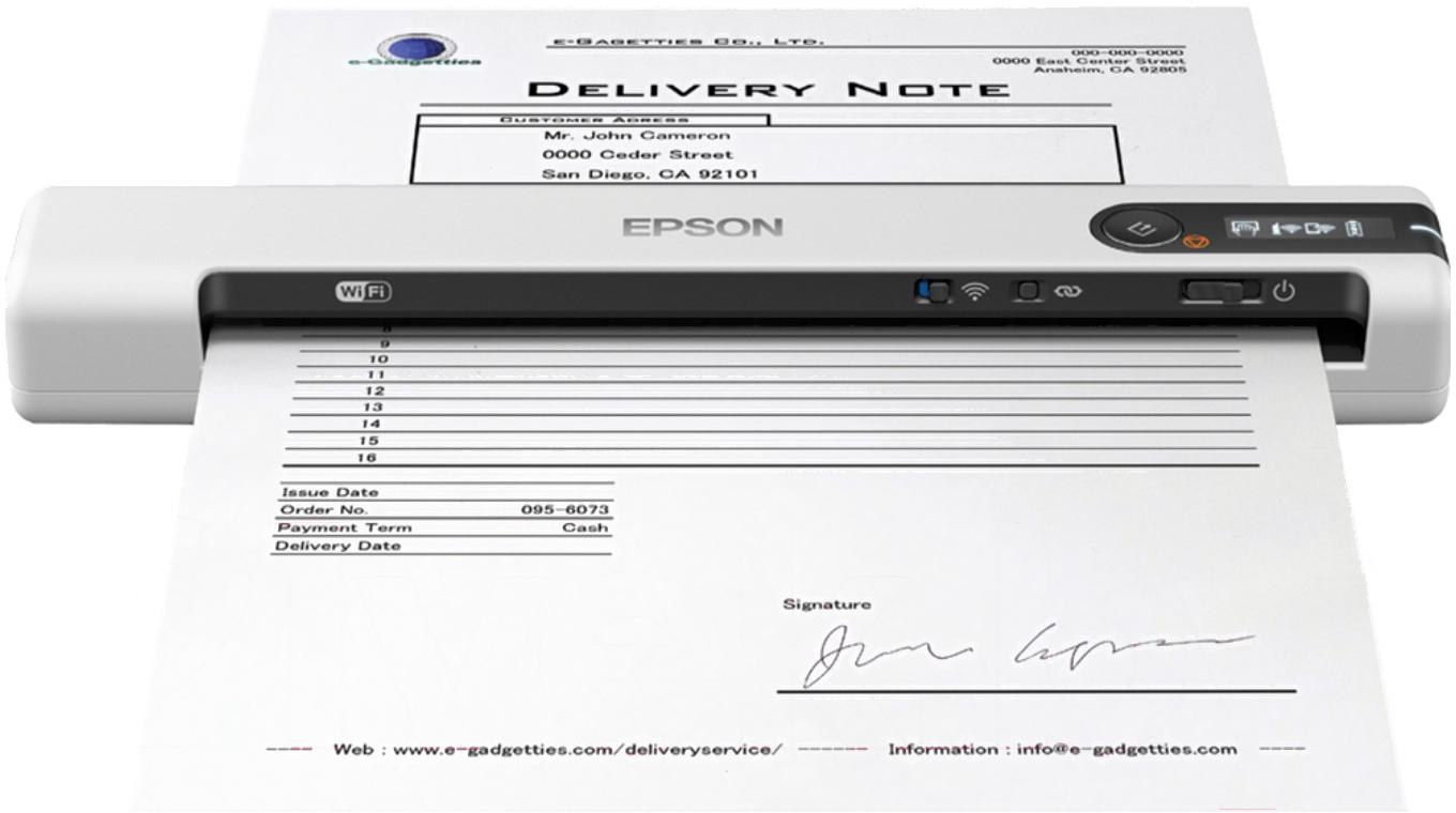 Сканер Epson WorkForce DS-80W (B11B253402)