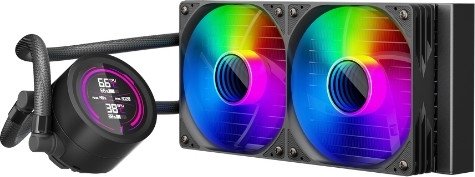 Система жидкостного охлаждения для процессора 1stPlayer TS4 240 Black (TS4-240-BK)