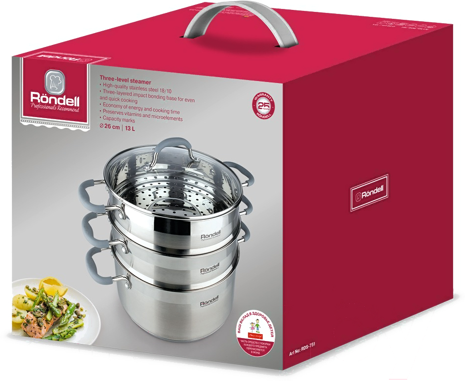 Пароварка Rondell RDS-751