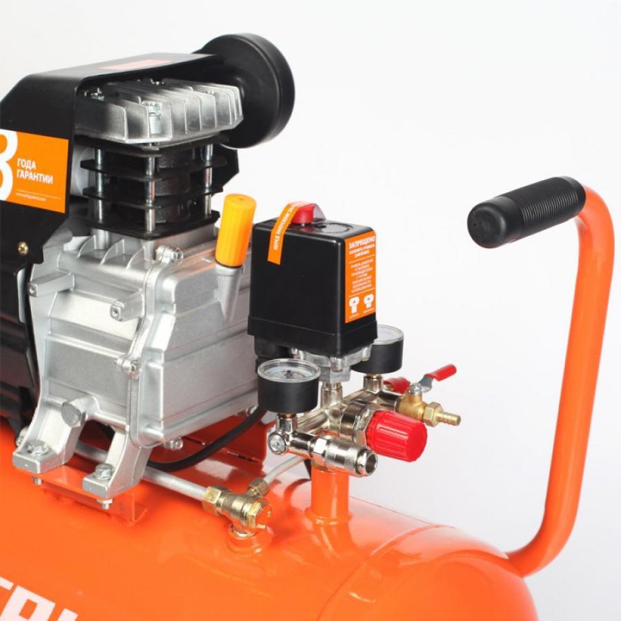 Компрессор Patriot EURO 50-260K оранжевый (525306316)