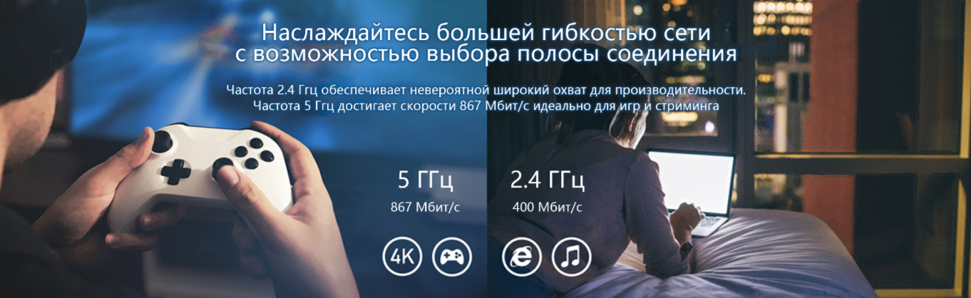 Сетевой адаптер Cudy AC1300 (WU1400)