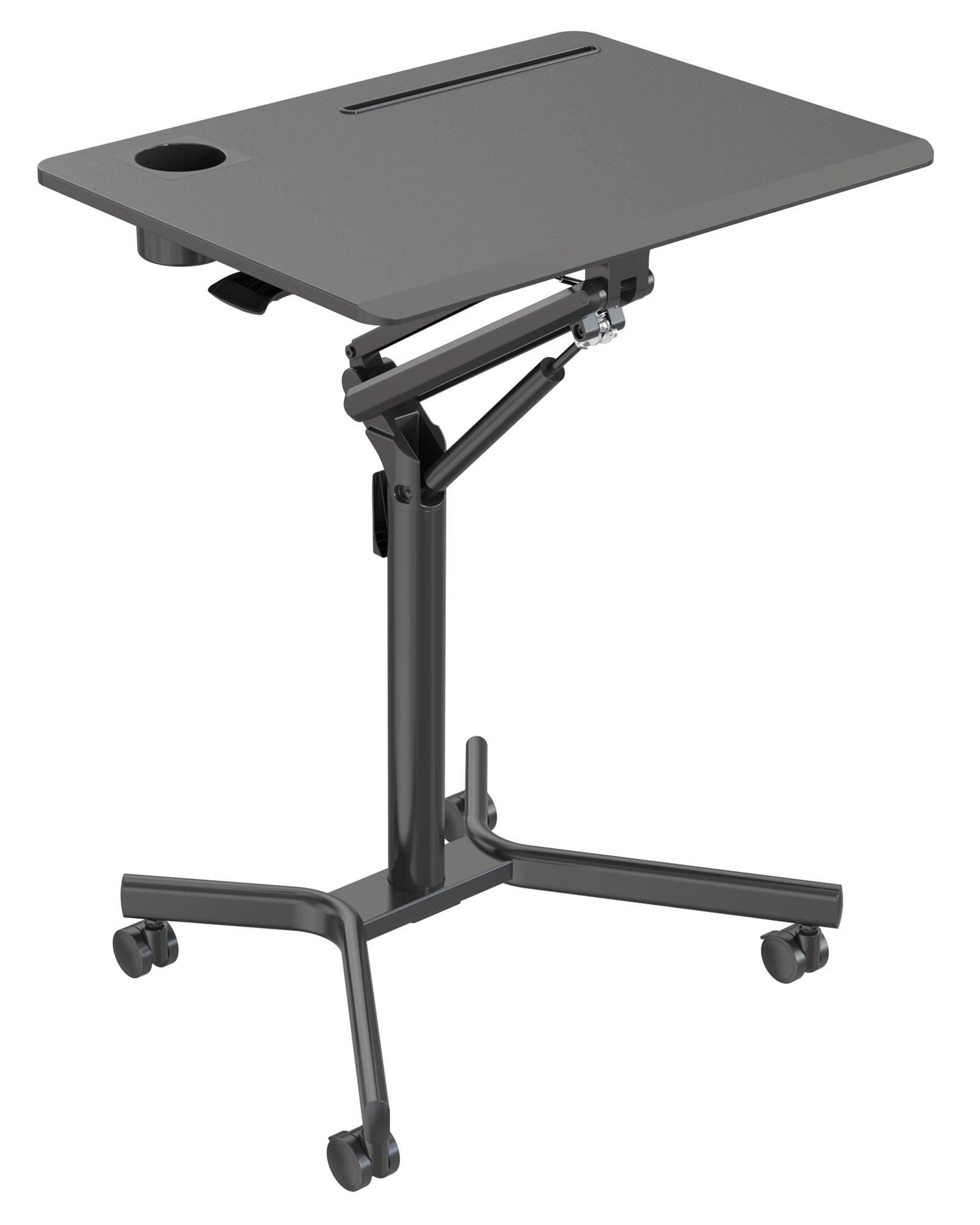 Стол для ноутбука Cactus VM-FDS101B черный (CS-FDS101BBK)