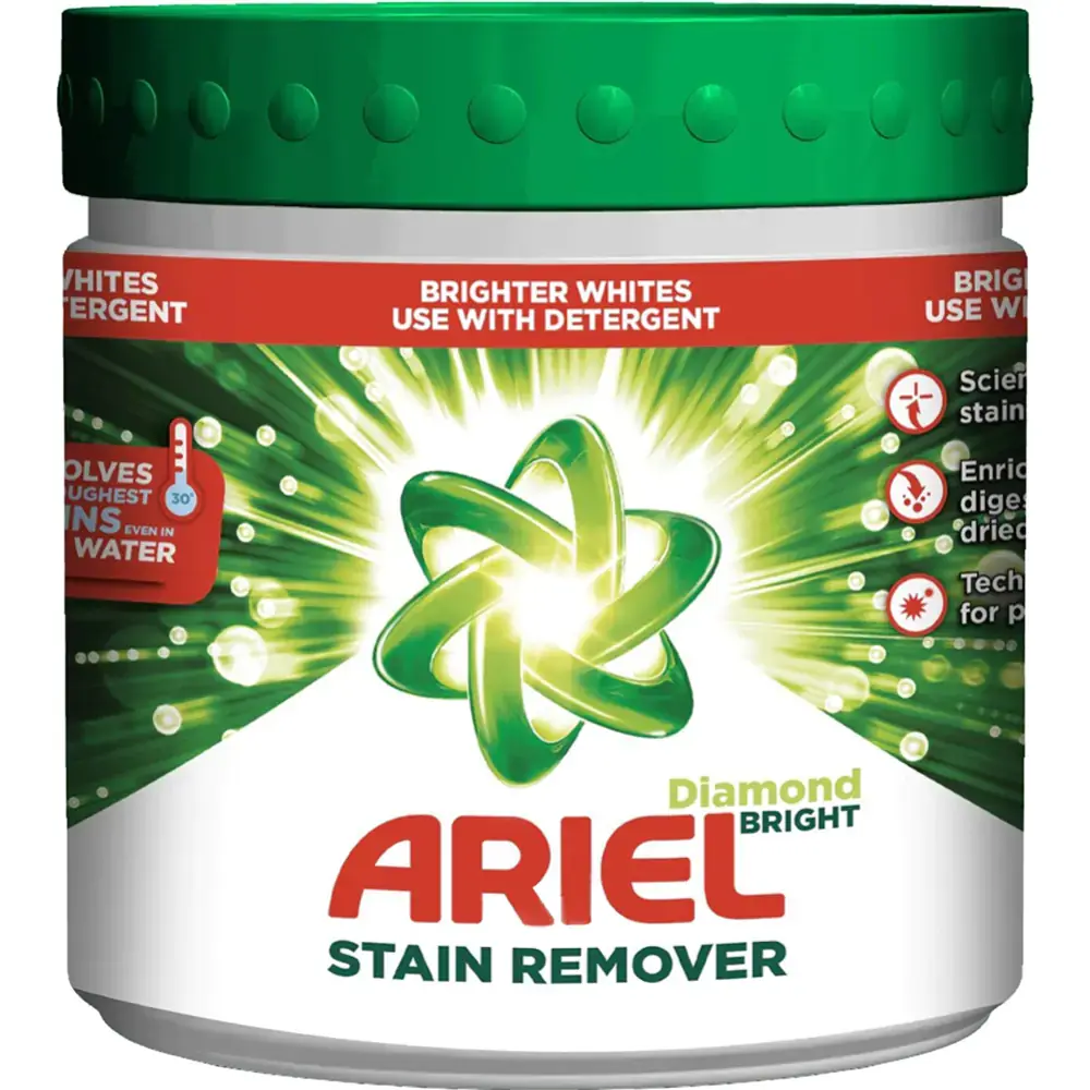 Пятновыводитель Ariel Diamond Bright White 500г