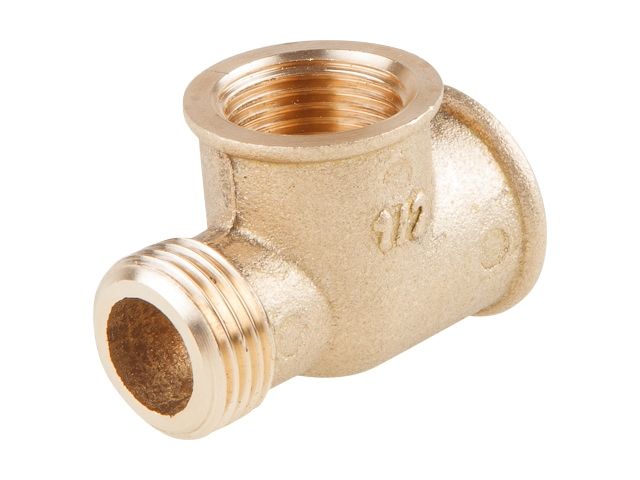 Тройник 1/2" вн.-вн.-нар., Цветлит (ЦРБ0015)