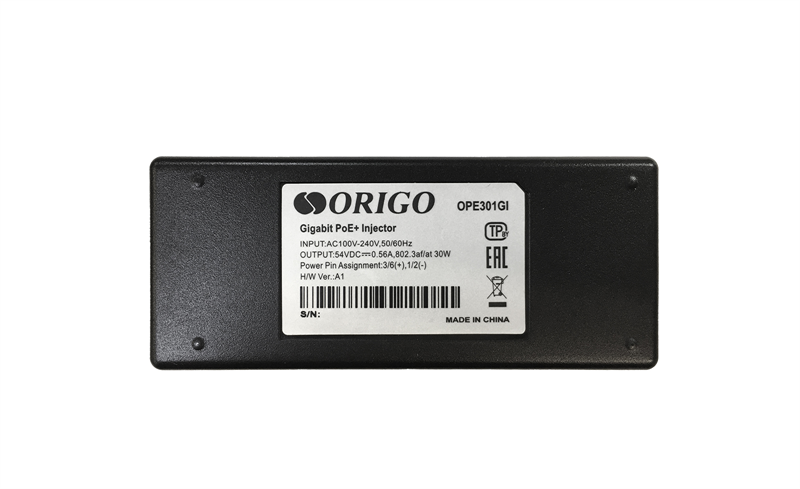 PoE-инжектор Origo OPE301GI/30W/A1A
