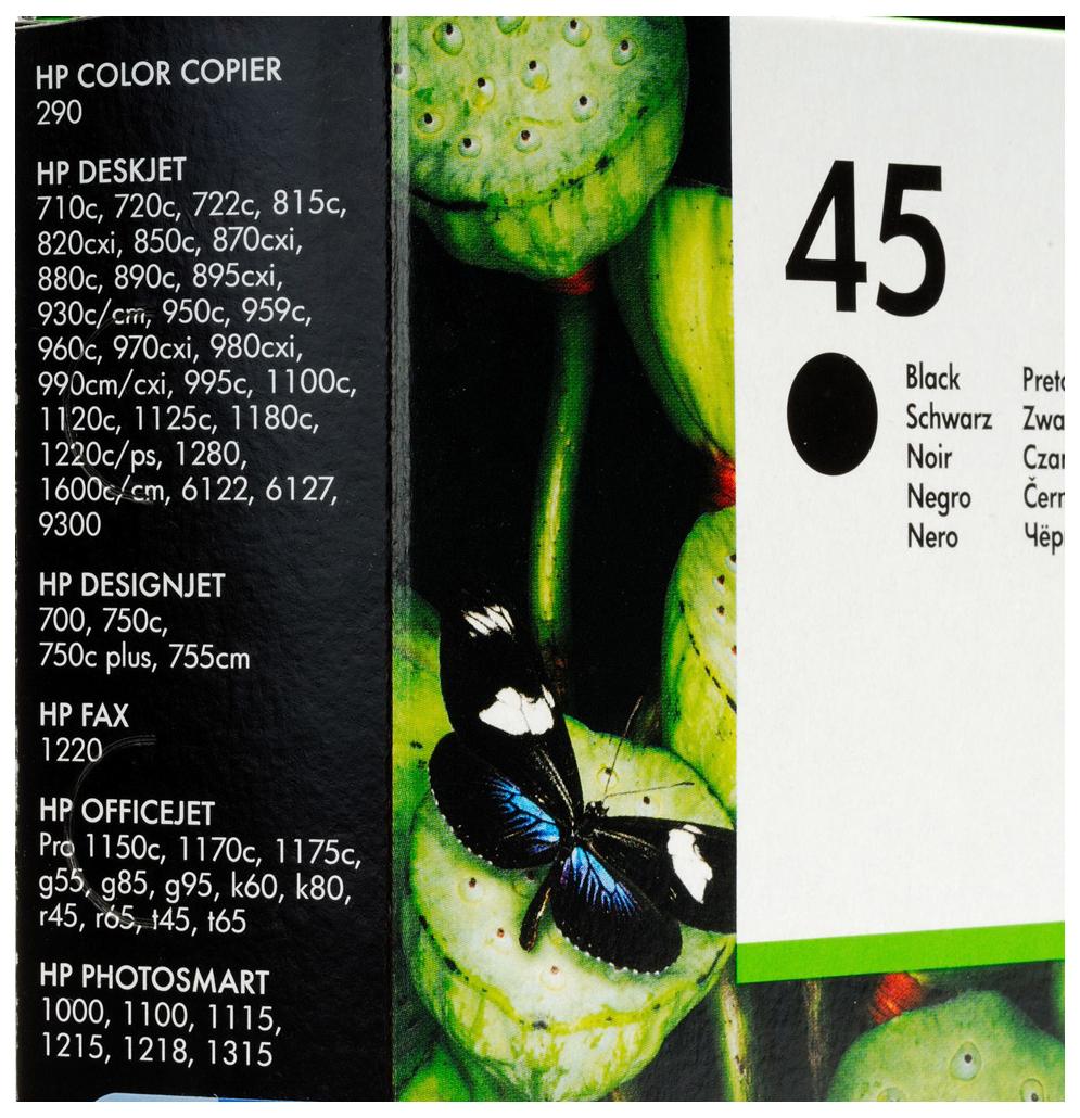 Картридж HP 45 черный (51645AE)