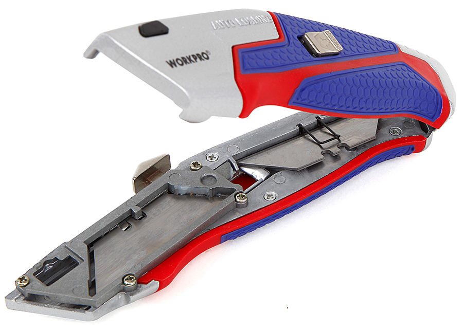 Нож строительный WorkPro WP213012