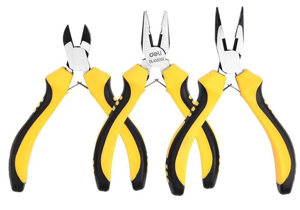 Набор губцевого инструмента Deli DL103201-3