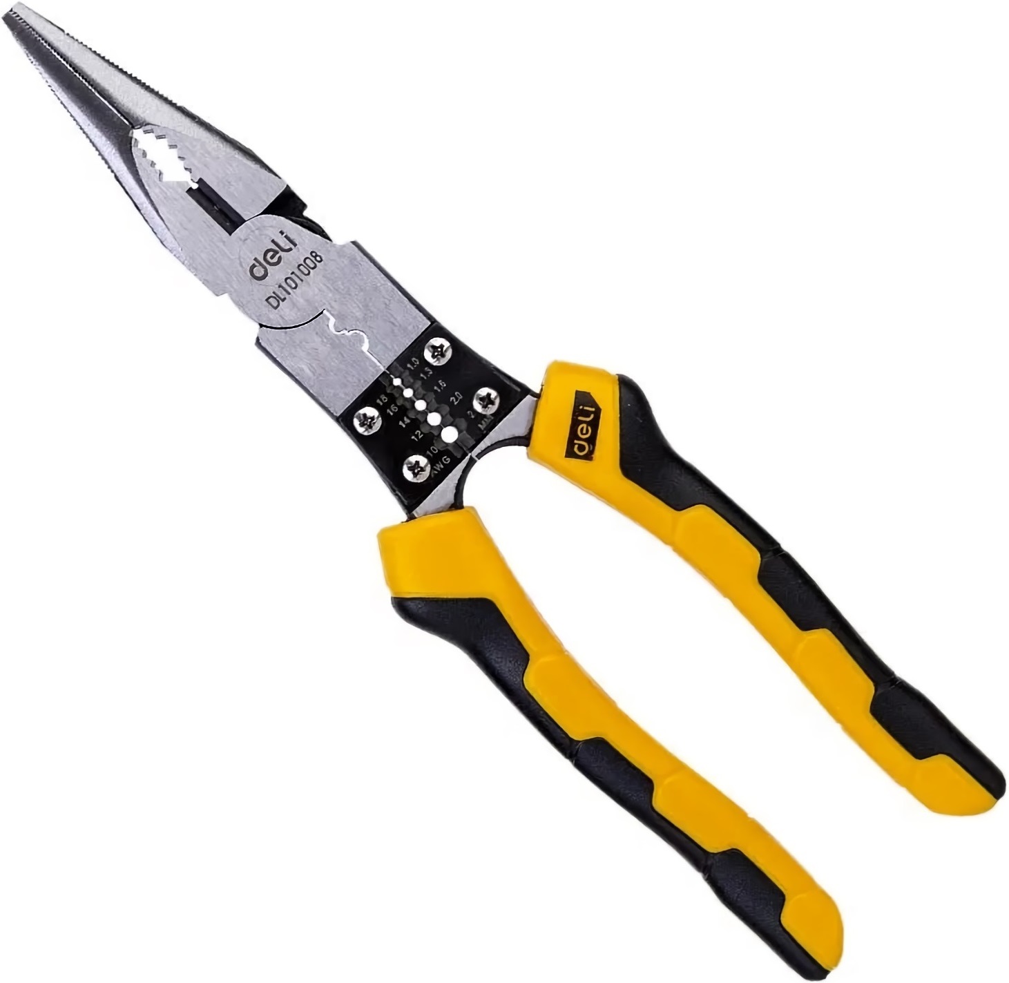 Плоскогубцы Deli DL101008