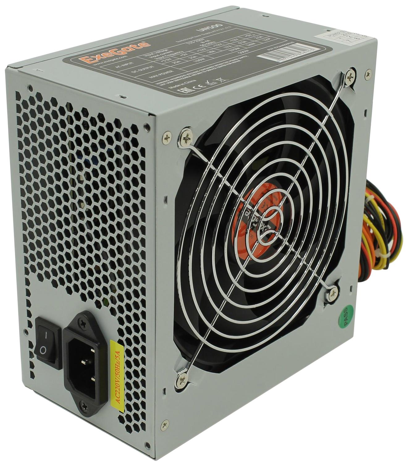 Блок питания ExeGate UN500 500W (EX244555RUS)