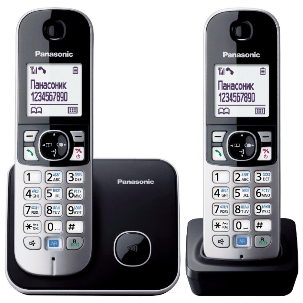 Радиотелефон DECT Panasonic KX-TG6812RU черный