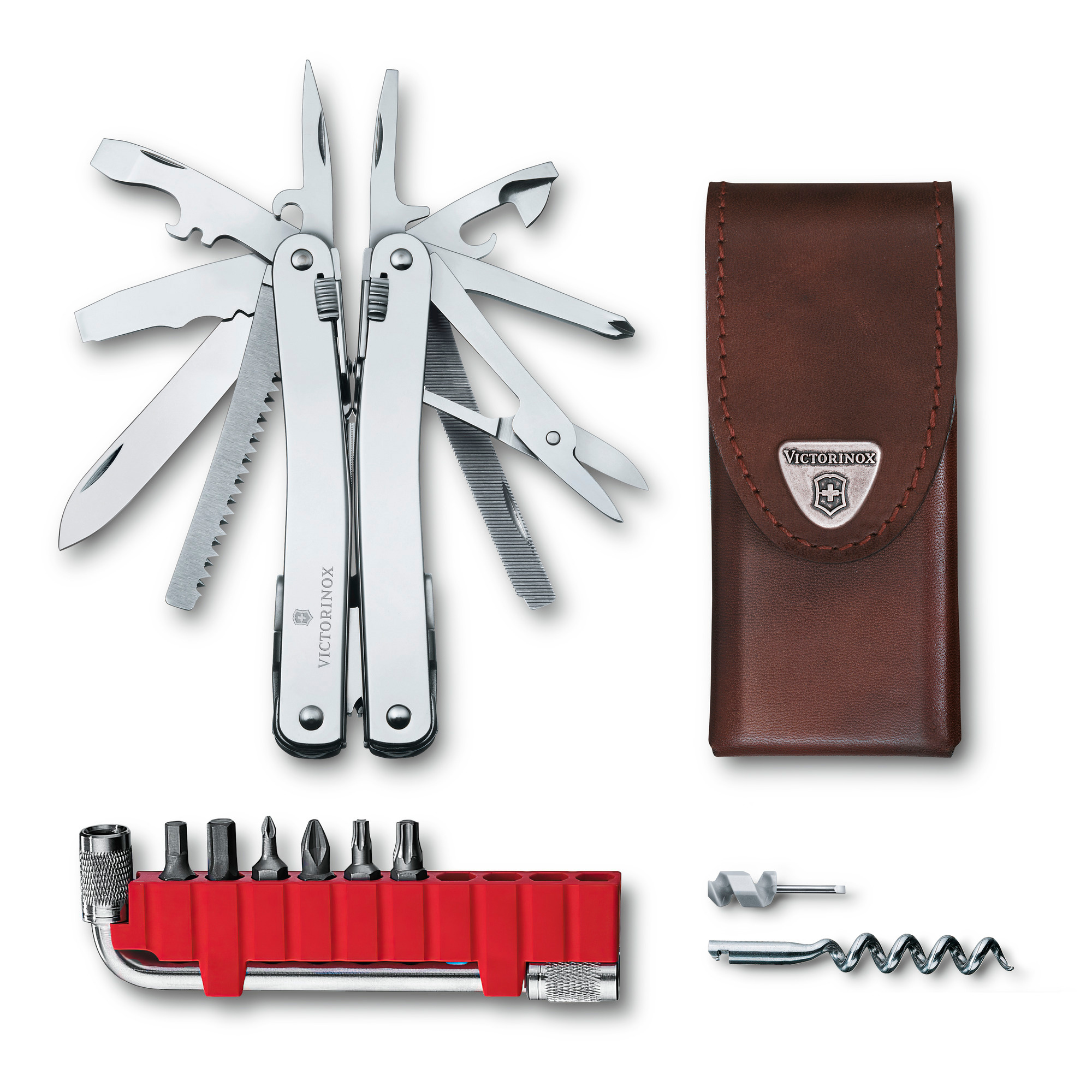 Мультитул Victorinox SwissTool Spirit X серебристый (3.0235.L)