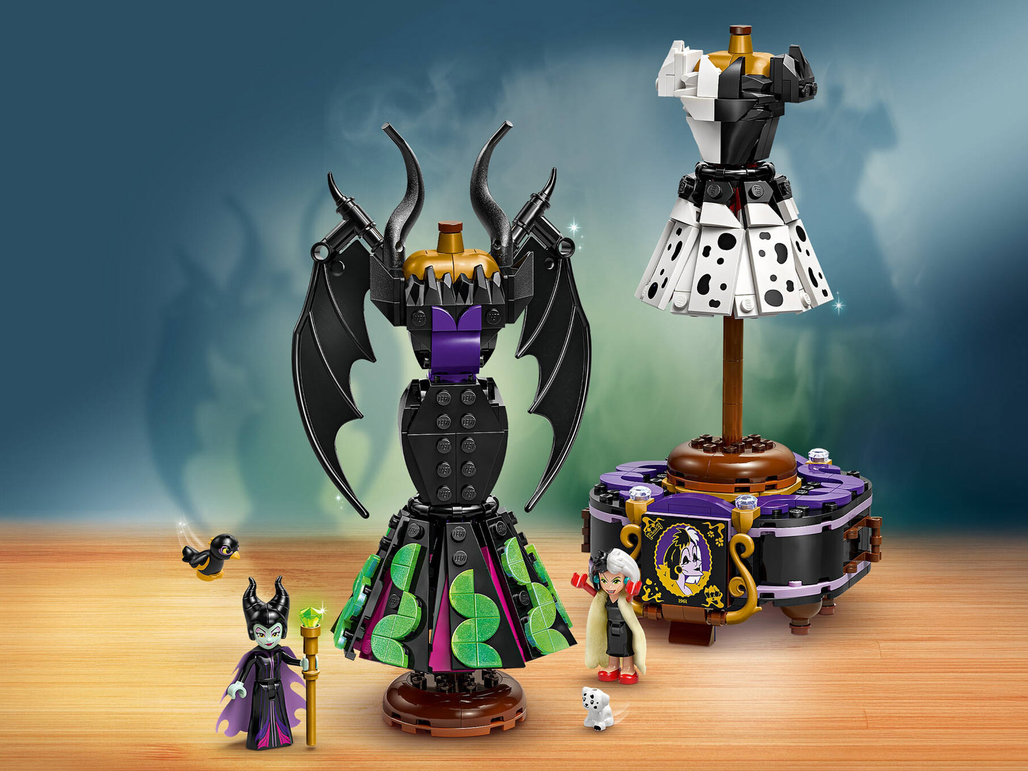 Конструктор Lego Disney Платья Малефисенты и Круэллы Де Виль (43262)