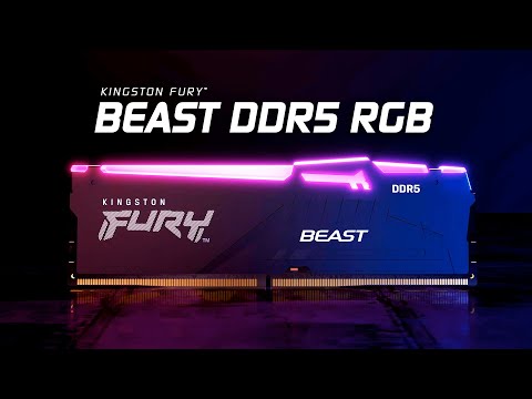 Оперативная память Kingston Fury Beast 2x16GB DDR5 DIMM PC5-48000 (KF560C30BWEAK2-32)