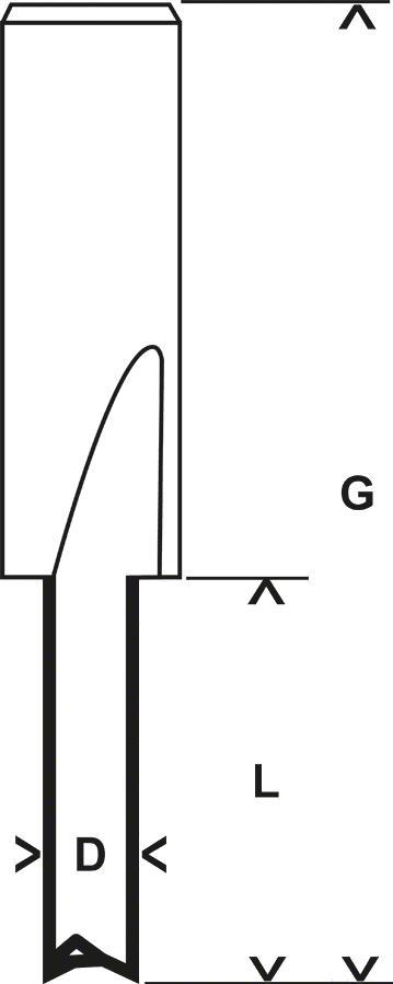 Фреза Bosch Expert S8/D6/L25.4 2.608.629.355