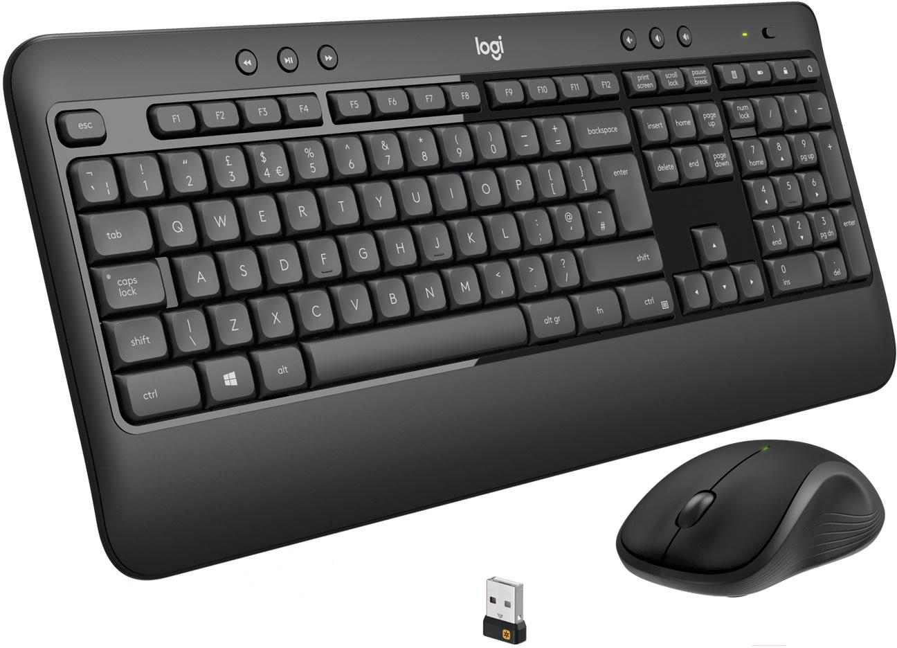 Набор периферии Logitech MK540 Advance черный (920-008691)