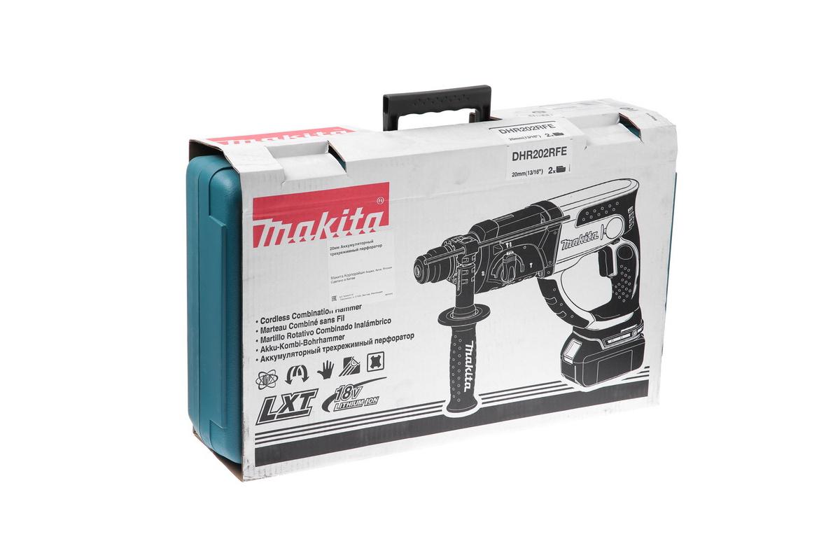 Перфоратор Makita DHR202RFE