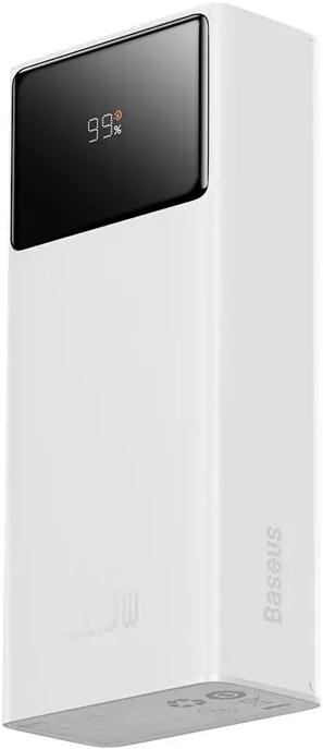Портативное зарядное устройство Baseus Star-Lord Digital Display Fast Charge Power Bank Overseas Edition White (PPXJ080002)