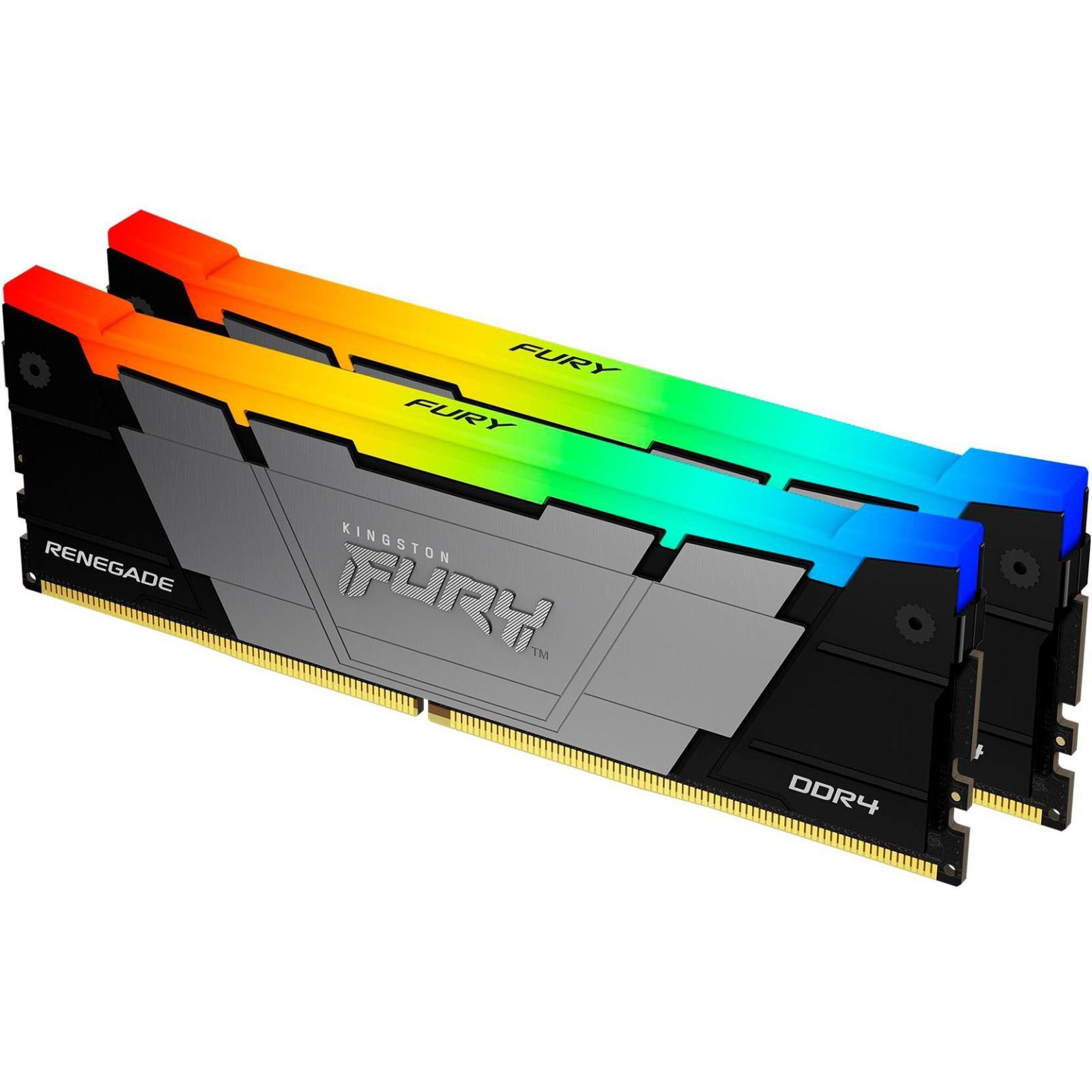 Оперативная память Kingston Fury Renegade RGB RTL Gaming DDR4 2x8GB (KF436C16RB2AK2/16)