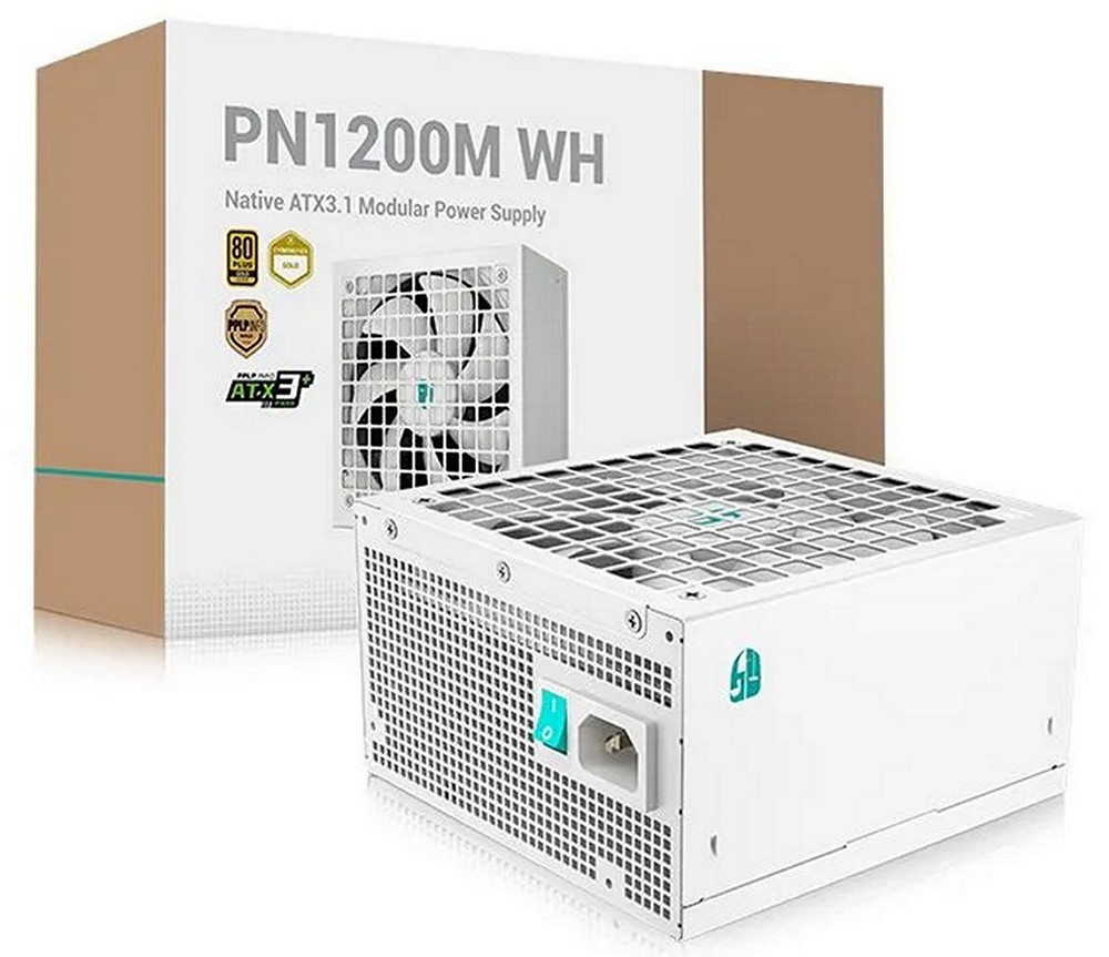 Блок питания DeepСool GameStorm PN1200M WH 1200W белый (R-PNC00M-FC0W-WGEU)