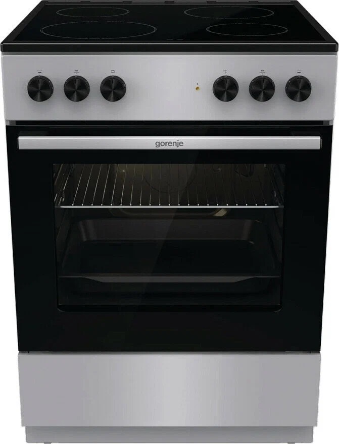 Кухонная плита Gorenje GEC6A11SG серый