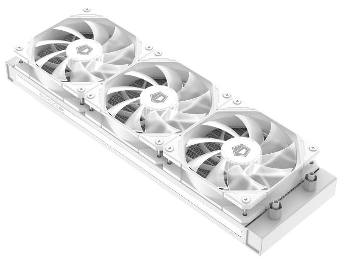 Кулер для процессора ID-Cooling DashFlow 360 Basic Triple Fan White RET