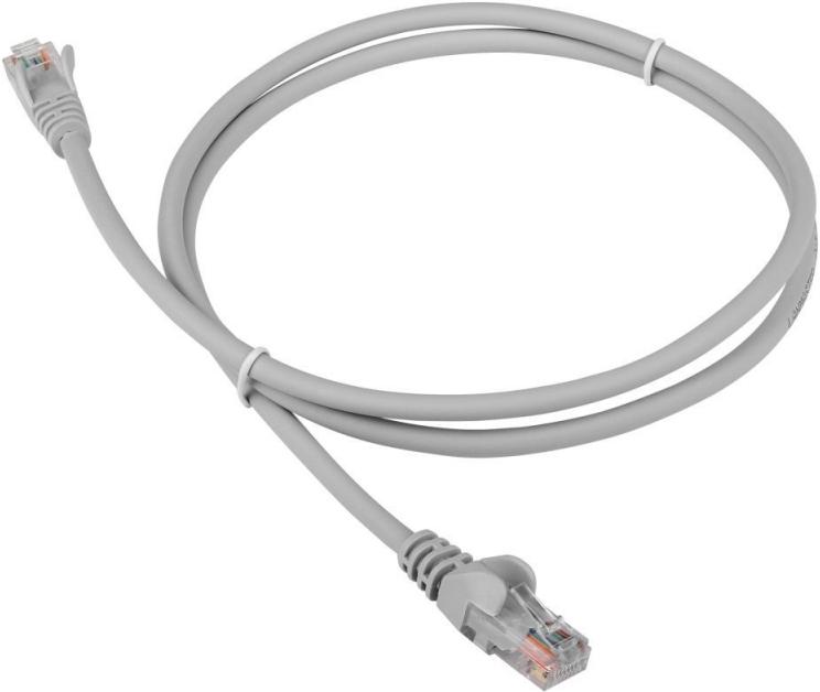 Патч-корд Lanmaster LAN-PC45/U5E-1.0-GY серый