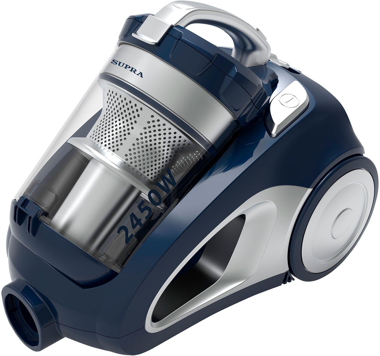 Пылесос Supra VCS-2420 синий/серебристый